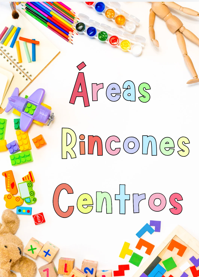 Áreas, Rincones y Centros