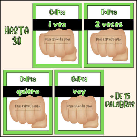 ¡Golpea! | Centro de Lectura y Números para Educación Inicial