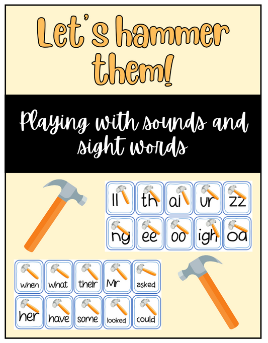 Hammer The Sounds & Sight Words