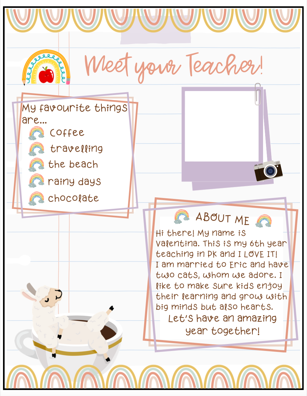 Meet the Teacher & More!