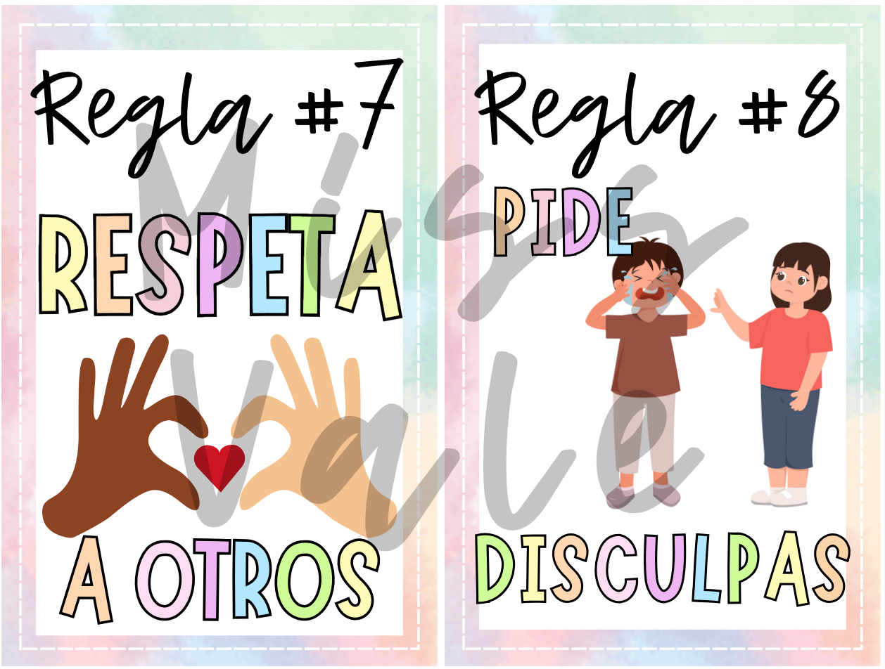 Exhibición: Reglas en el aula