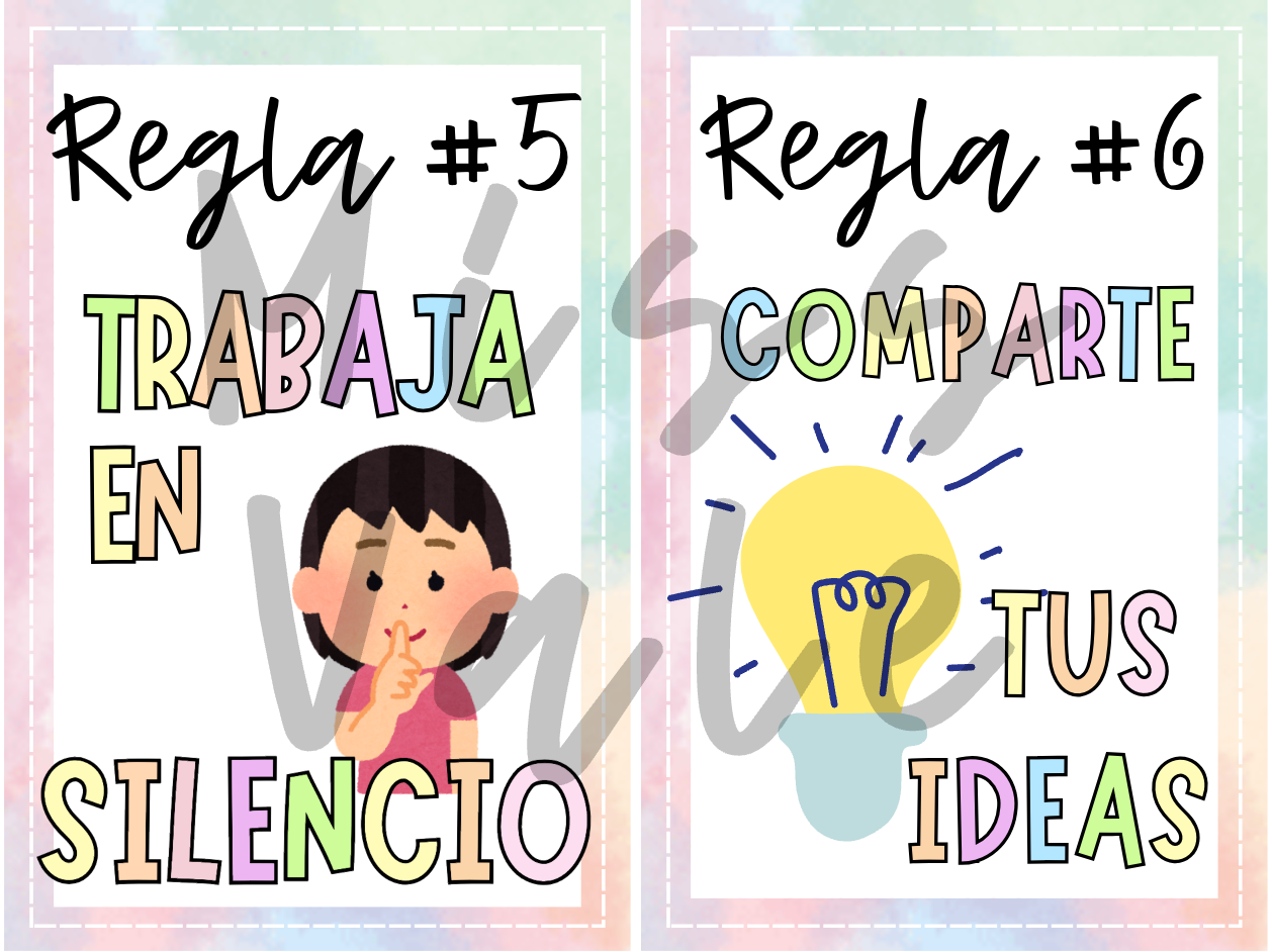 Exhibición: Reglas en el aula